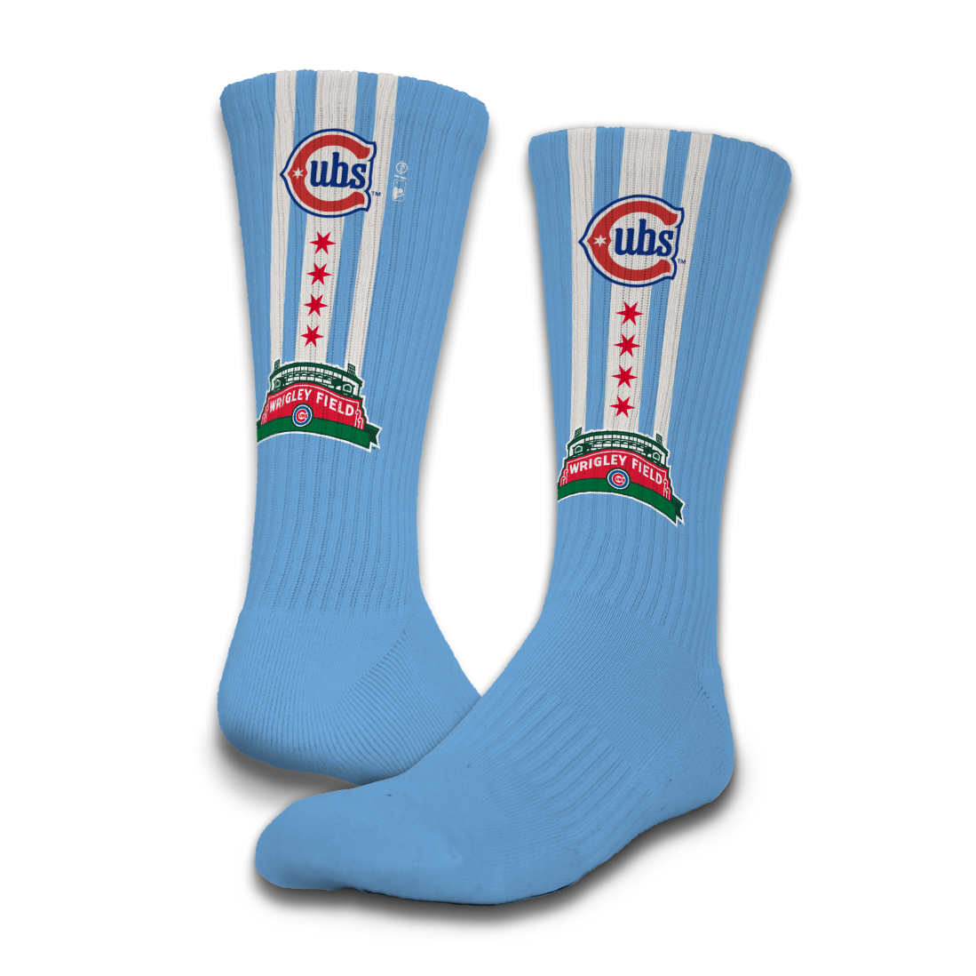 Chicago Cubs Islide Alt 2 Wrigley Field Socks