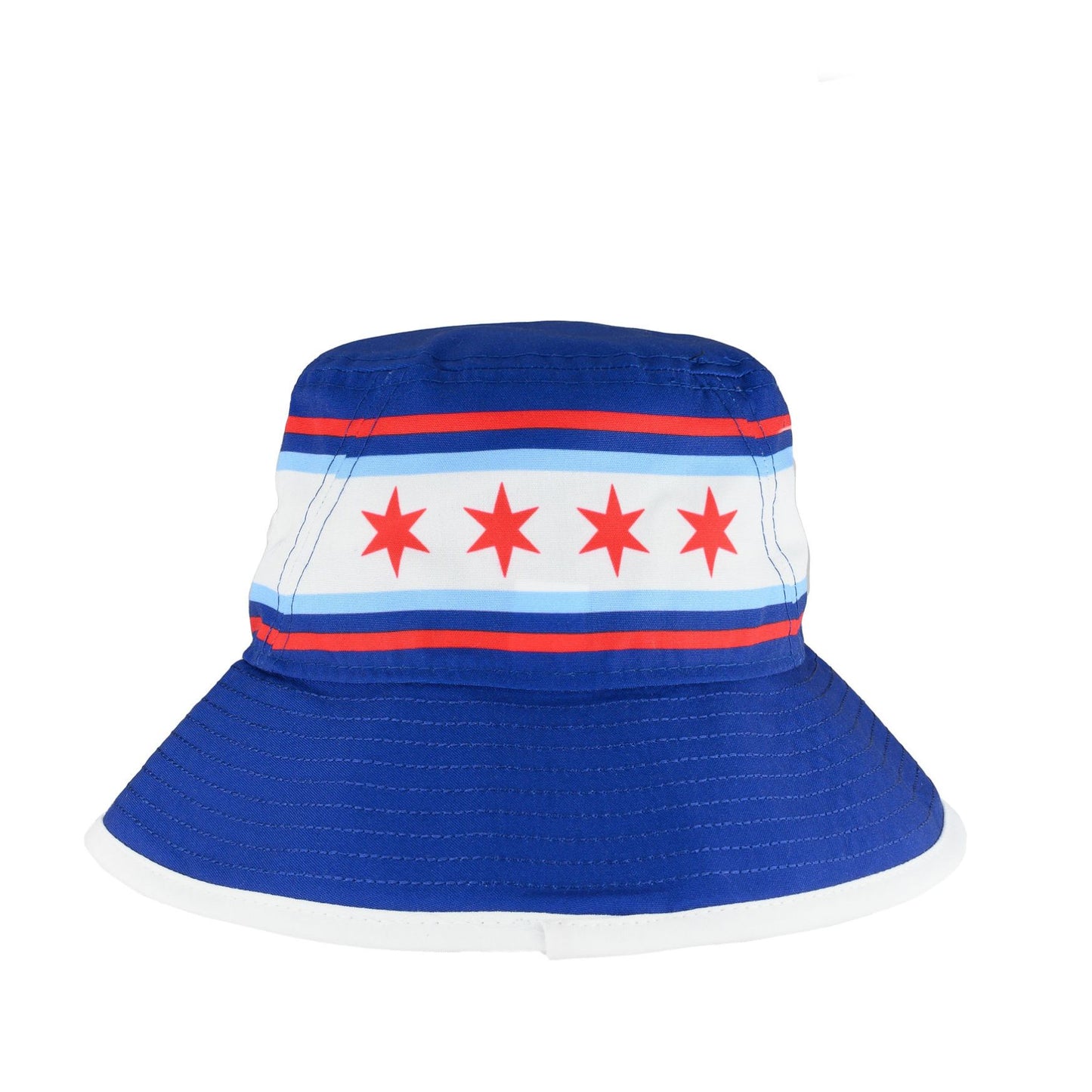 Chicago Cubs Chicago Flag Bucket Hat