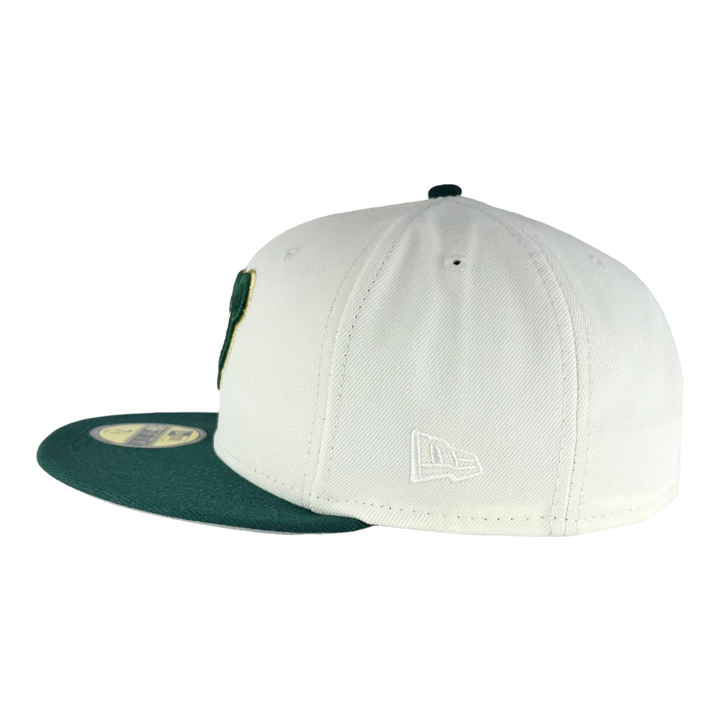Chicago Cubs Chrome/Dark Green New Era 59FIFTY Fitted Hat