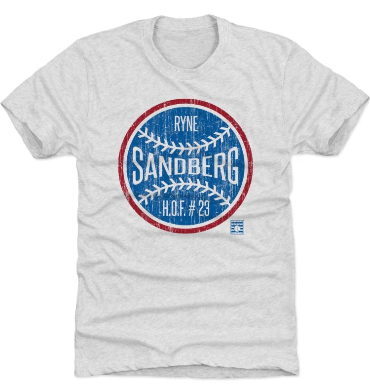 Chicago Cubs Ryne Sandberg Ball Tee