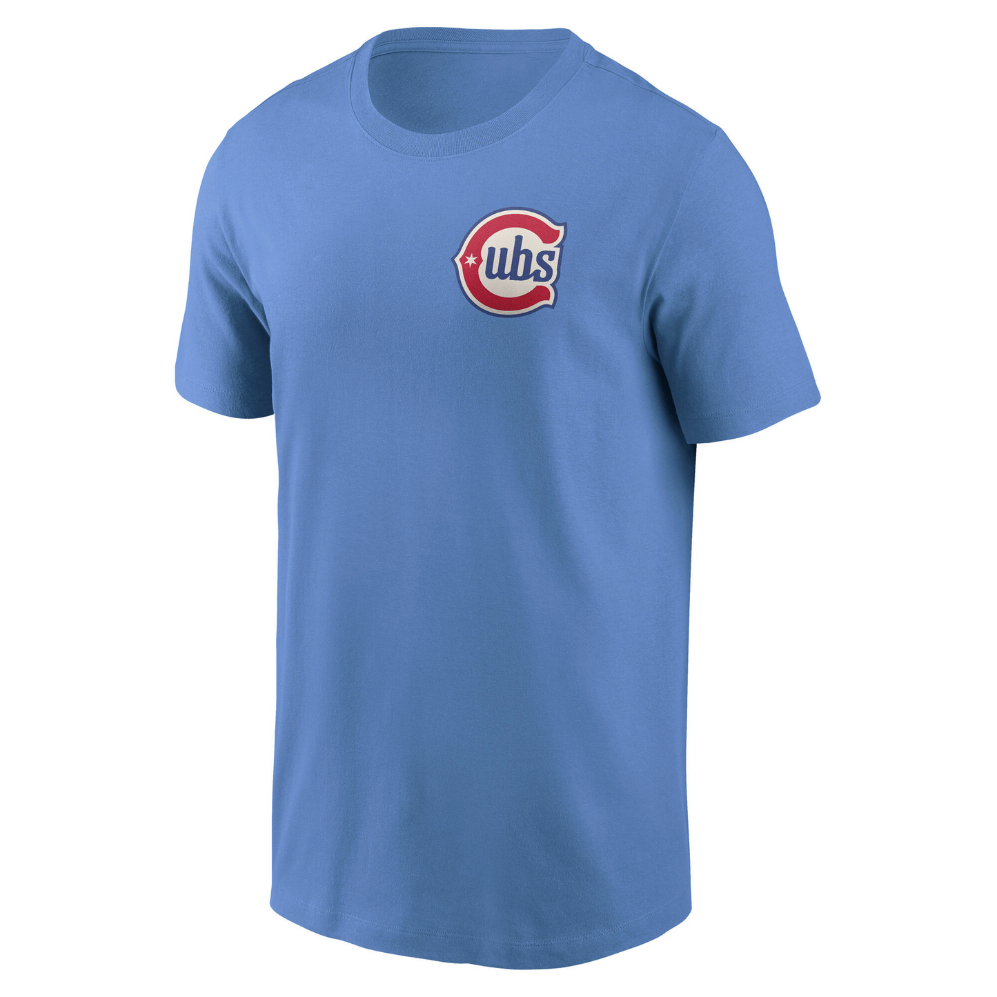 Chicago Cubs Nike Men's Baby Blue Alternate Wordmark T-Shirt