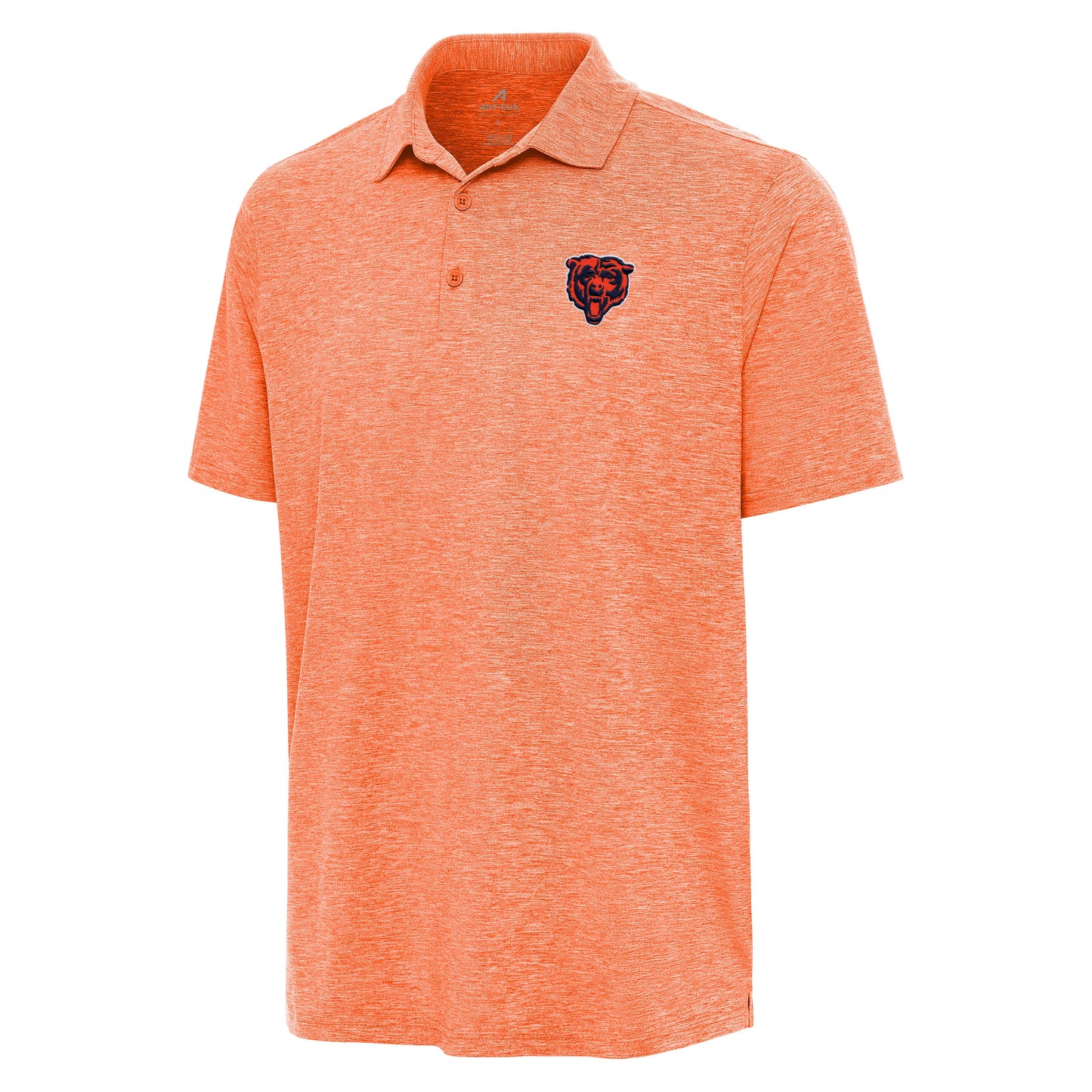 Chicago Bears Antigua Par 3 Mango Orange Polo Shirt