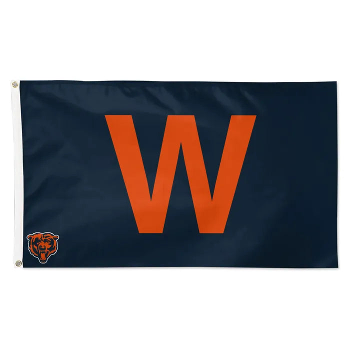 Chicago Bears Deluxe 3' X 5' "W" Flag