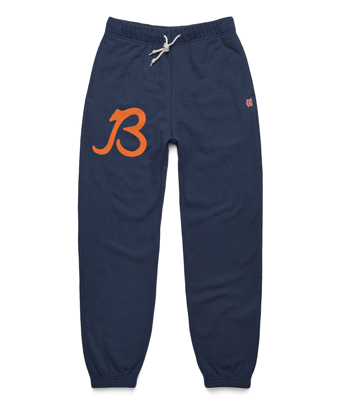 Chicago Bears Homage Script B Navy Sweatpants