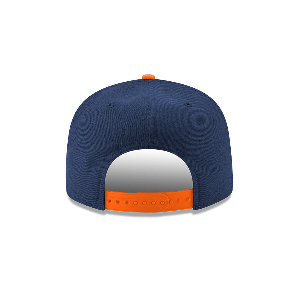 Chicago Bears Navy/Orange Nightshift Script B New Era 9FIFTY Snapback Hat