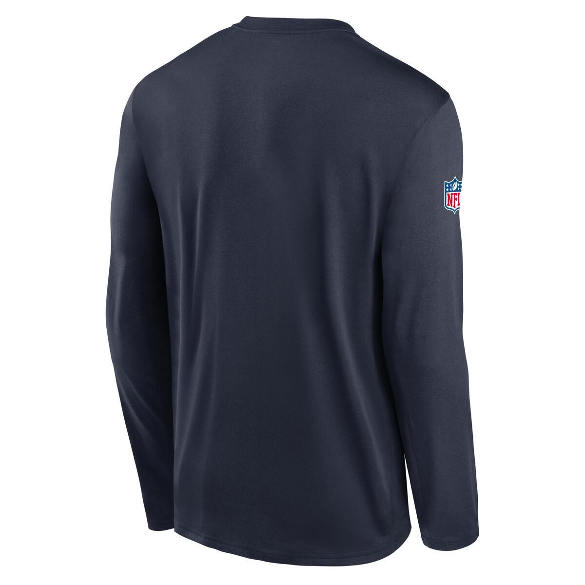 Chicago Bears Nike Men's Rivalry 2026 Sideline Legend Long Sleeve T-Shirt