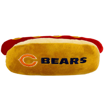 Chicago Bears Pet Toy Hot Dog