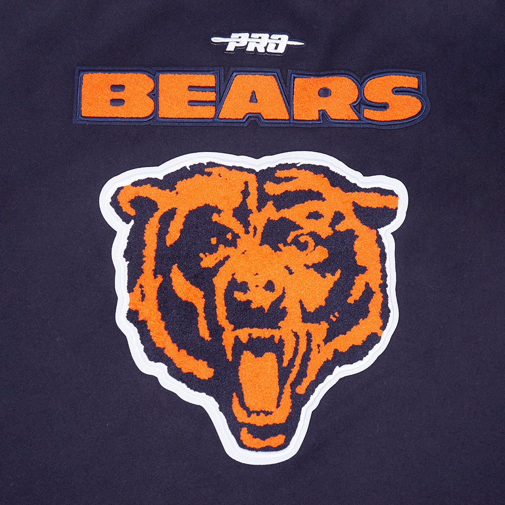 Chicago Bears Pro Standard Navy Varsity Retro Classic Jacket