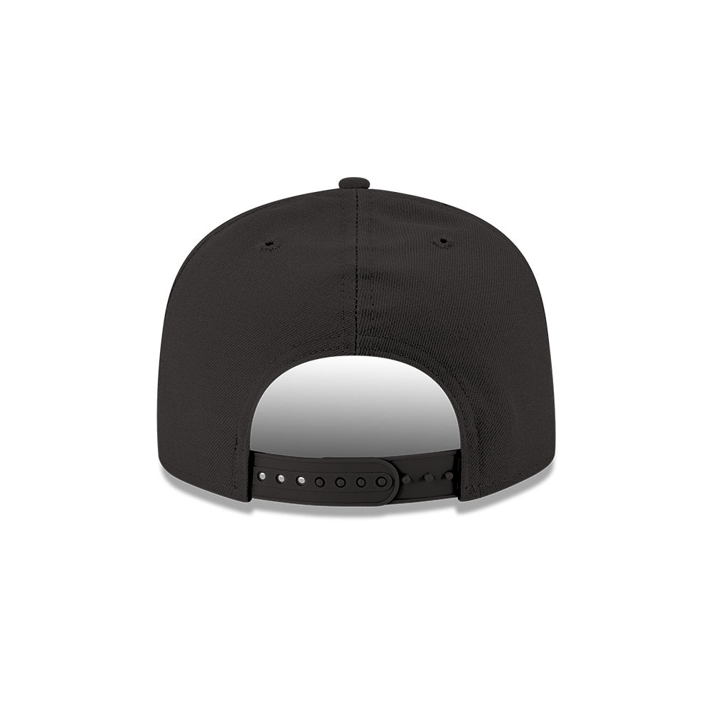 Chicago Bears Script B New Era 9FIFTY Black Snapback Hat