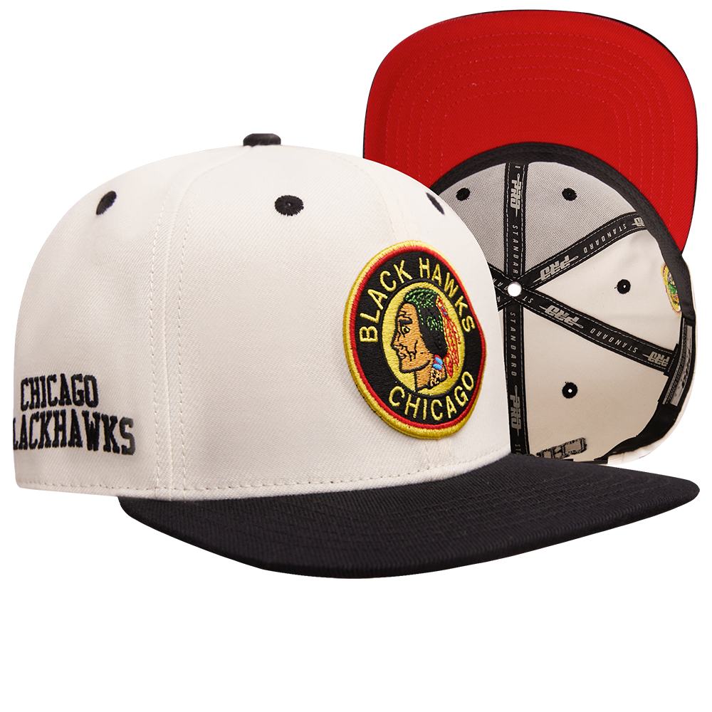 Chicago Blackhawks Pro Standard Eggshell Retro Classic Snapback