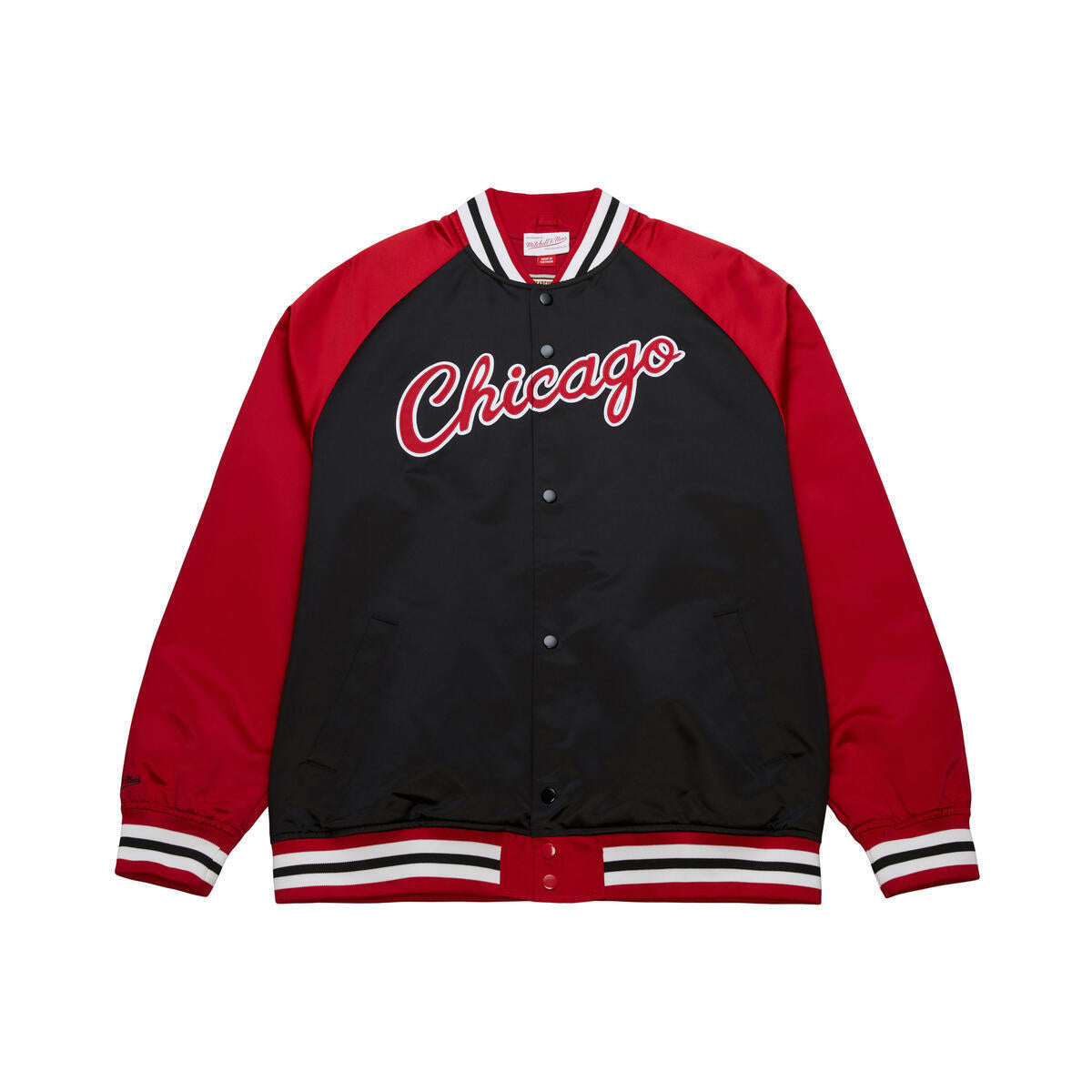 Chicago Bulls Mitchell & Ness Double Clutch Satin Jacket – Clark