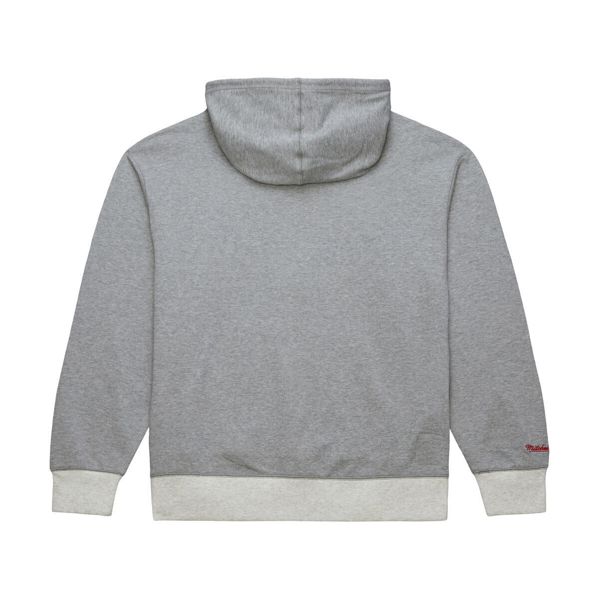 Chicago Bulls Mitchell & Ness Vintage Heritage Heather Fleece Hoodie
