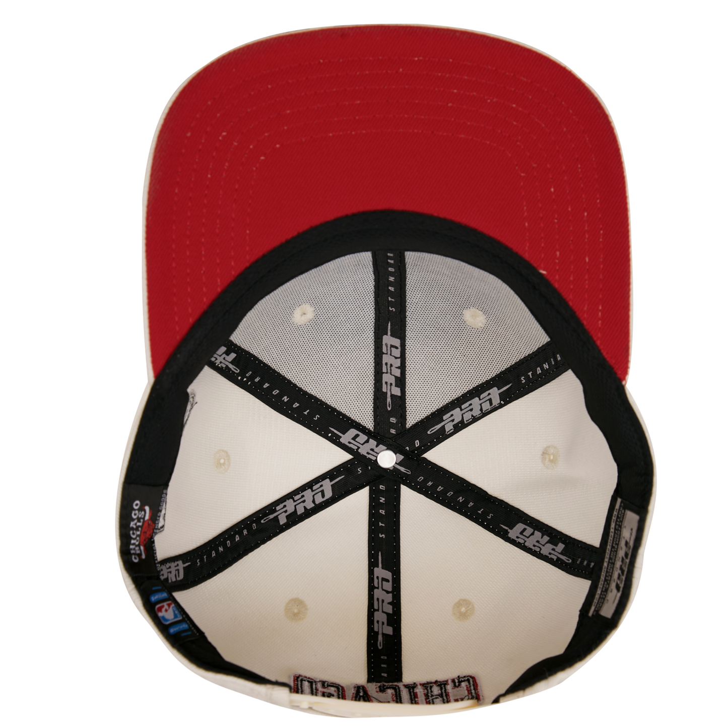 Chicago Bulls Pro Standard Retro Classic Wool Blend Pro Six Snapback Hat