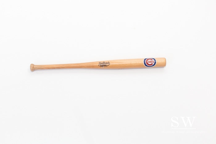 Chicago Cubs 18 inch Natural Wooden Mini Bat
