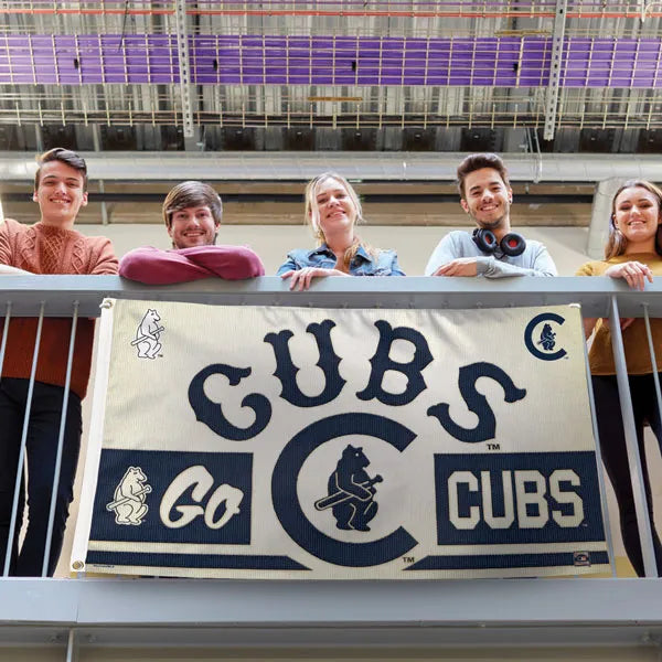 Chicago Cubs 3' x 5' Deluxe 1914 "Go Cubs" Flag