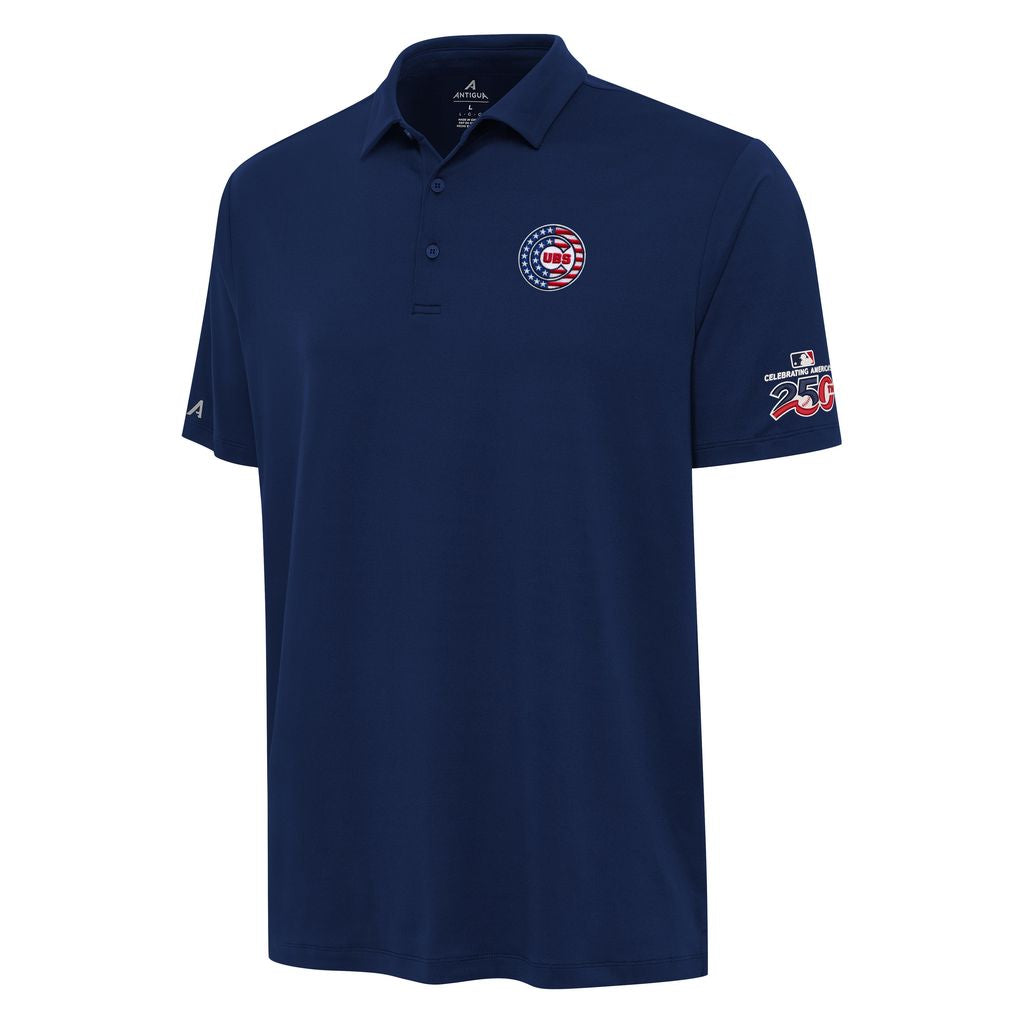 Chicago Cubs Americana 250th Anniversary USA Navy Polo