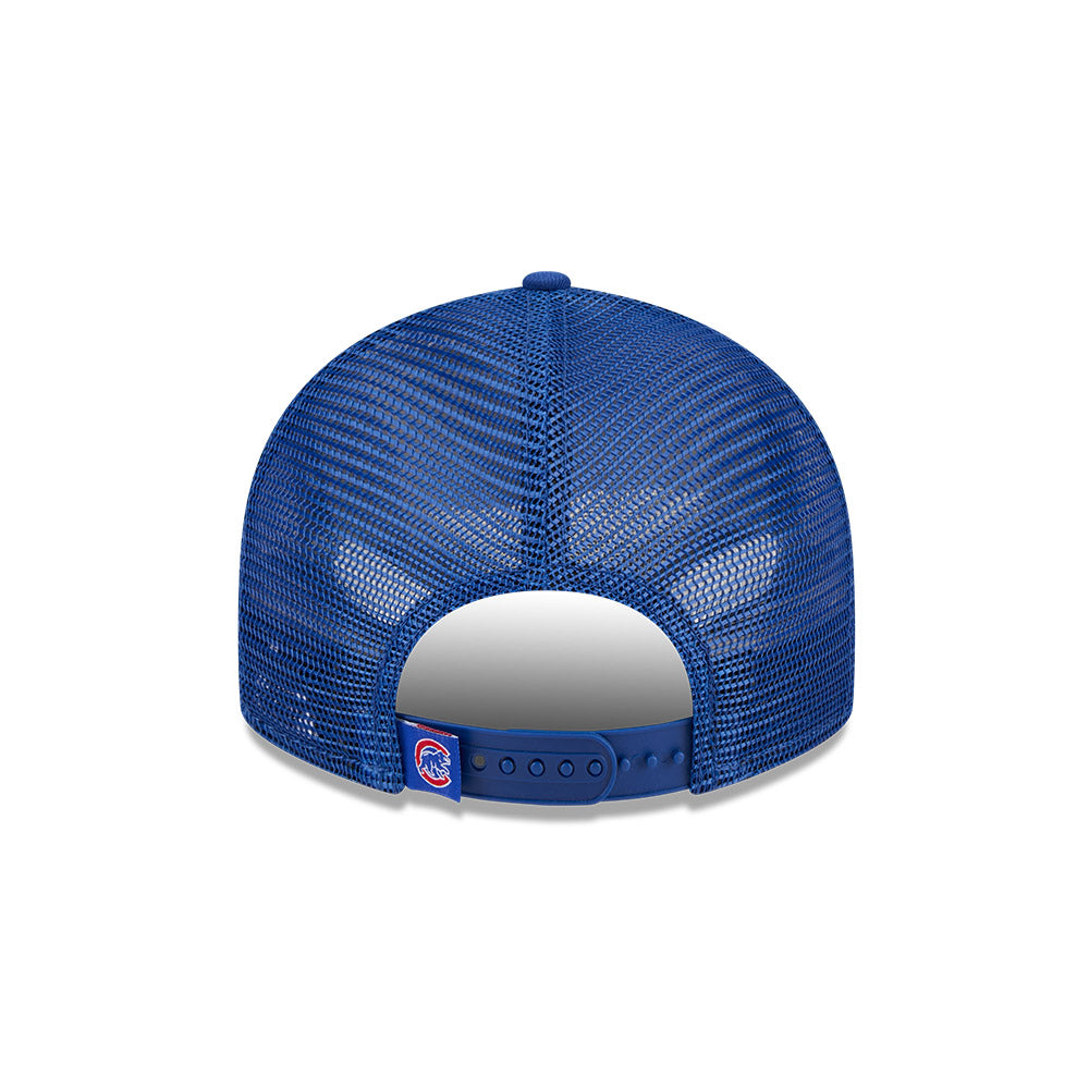 Chicago Cubs New Era 9FIFTY Low Profile Royal Crawl Bear Adjustable Trucker Hat