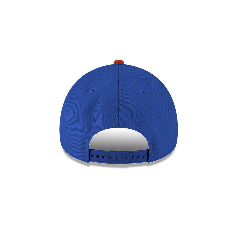 Chicago Cubs New Era 9FORTY A-Frame Chrome/Royal Alternate 150TH Anniversary Adjustable Hat