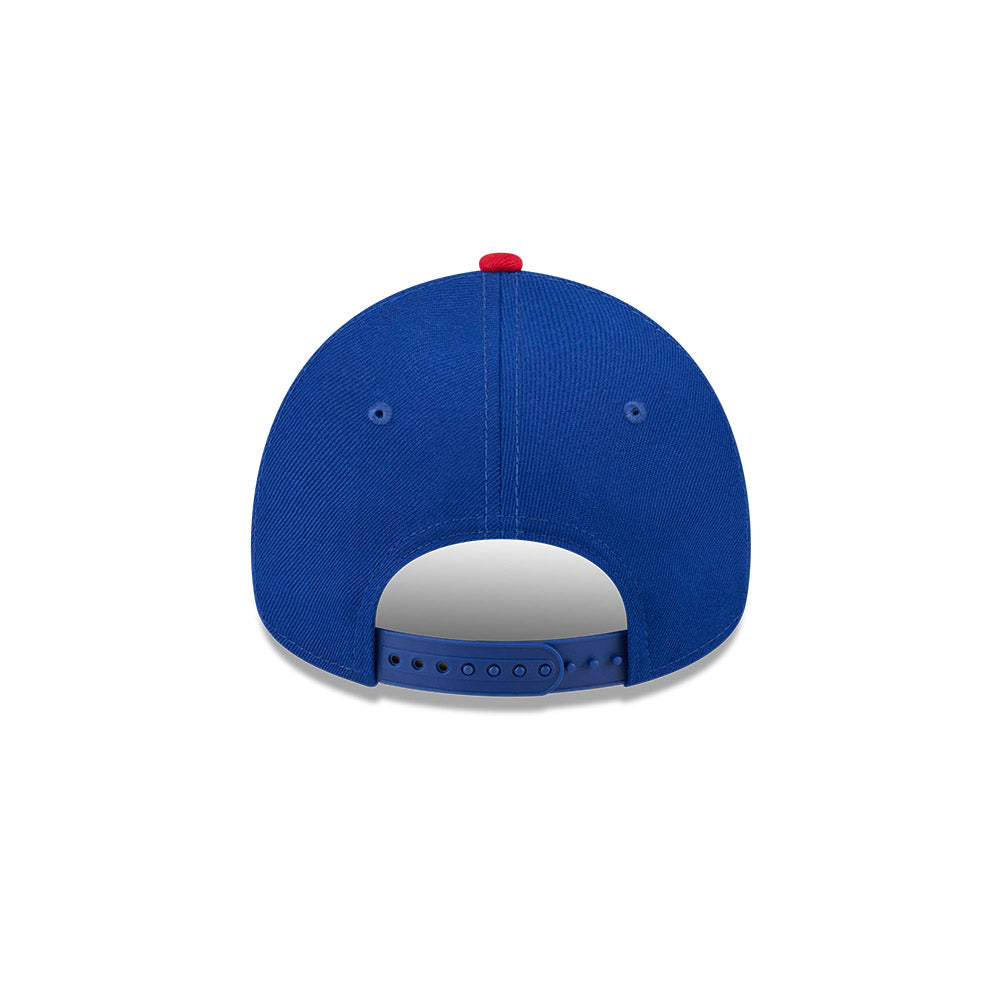 Chicago Cubs New Era 9FORTY A-Frame Royal Home Adjustable Hat