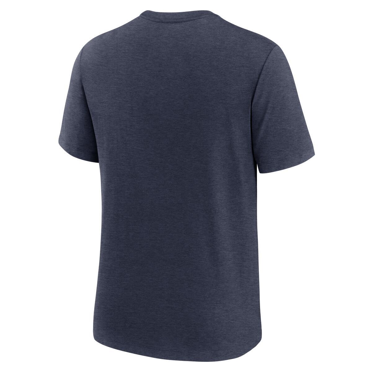 Chicago Cubs Nike Navy Heather Rock Bear Northsiders T-Shirt