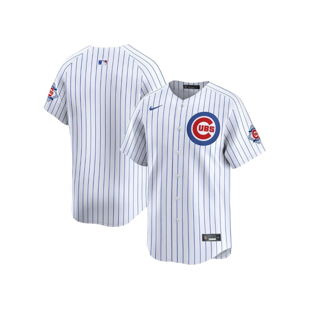 Chicago Cubs Nike Youth 150th Anniversary Homerun Pinstripe Jersey