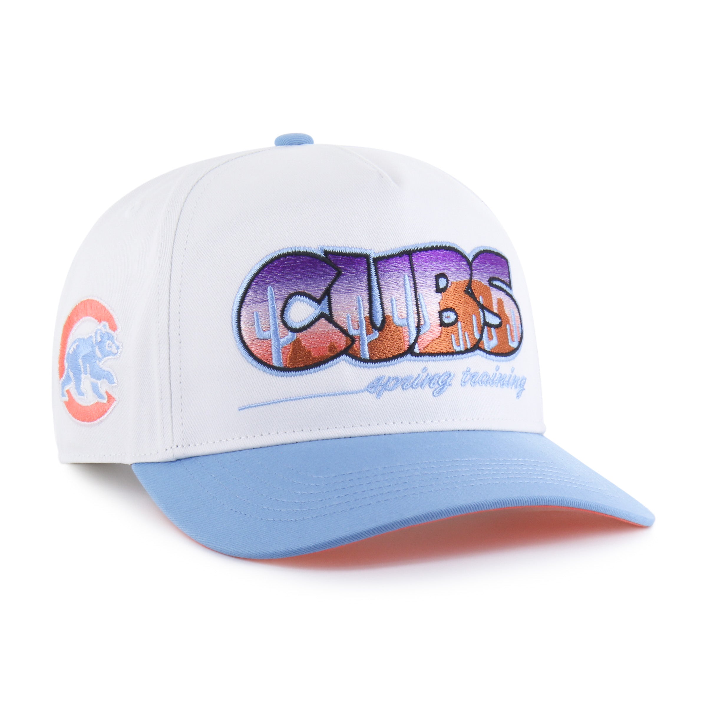 Chicago Cubs Spring Training '47 White/Columbia Blue Mirage Hitch