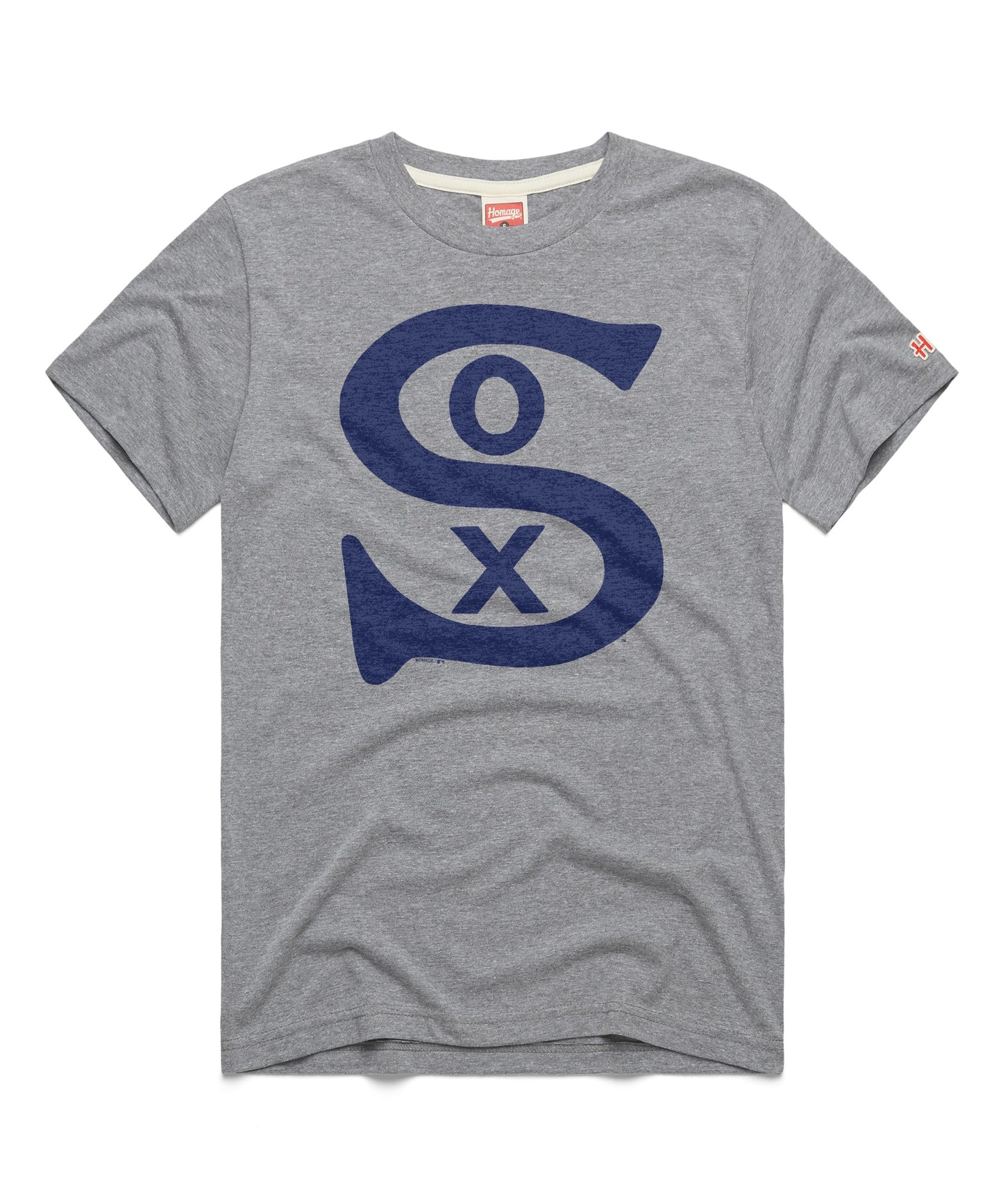 Chicago White Sox 1917 Logo Homage Grey T-Shirt