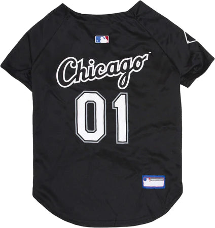 Chicago White Sox Pet Jersey - Black