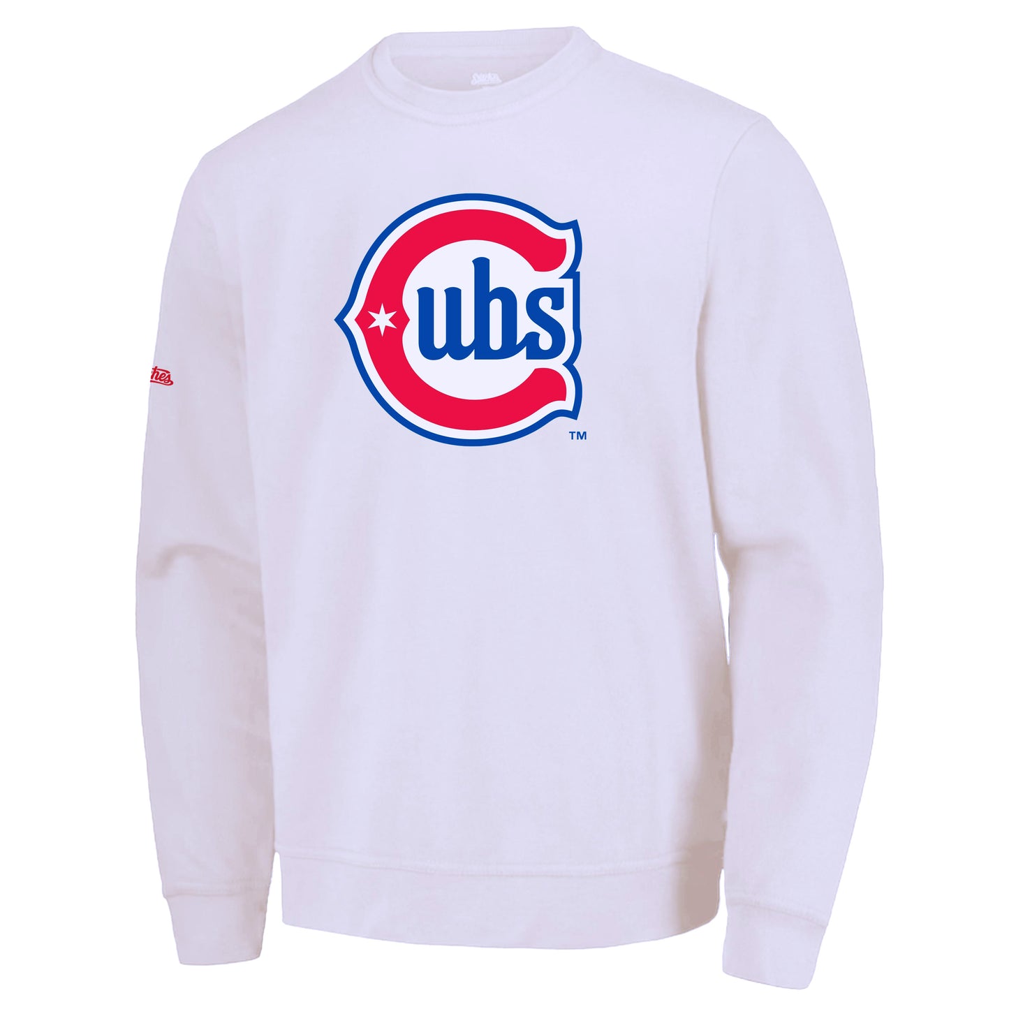 Chicago Cubs Alt 2025 White Crewneck Sweatshirt