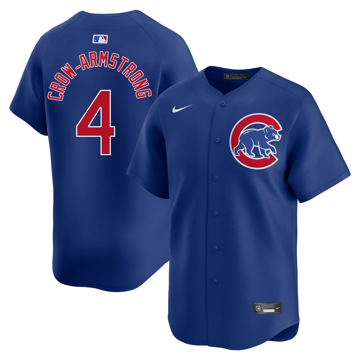 Pete Crow-Armstrong Chicago Cubs Nike Royal Alternate Limited Jersey