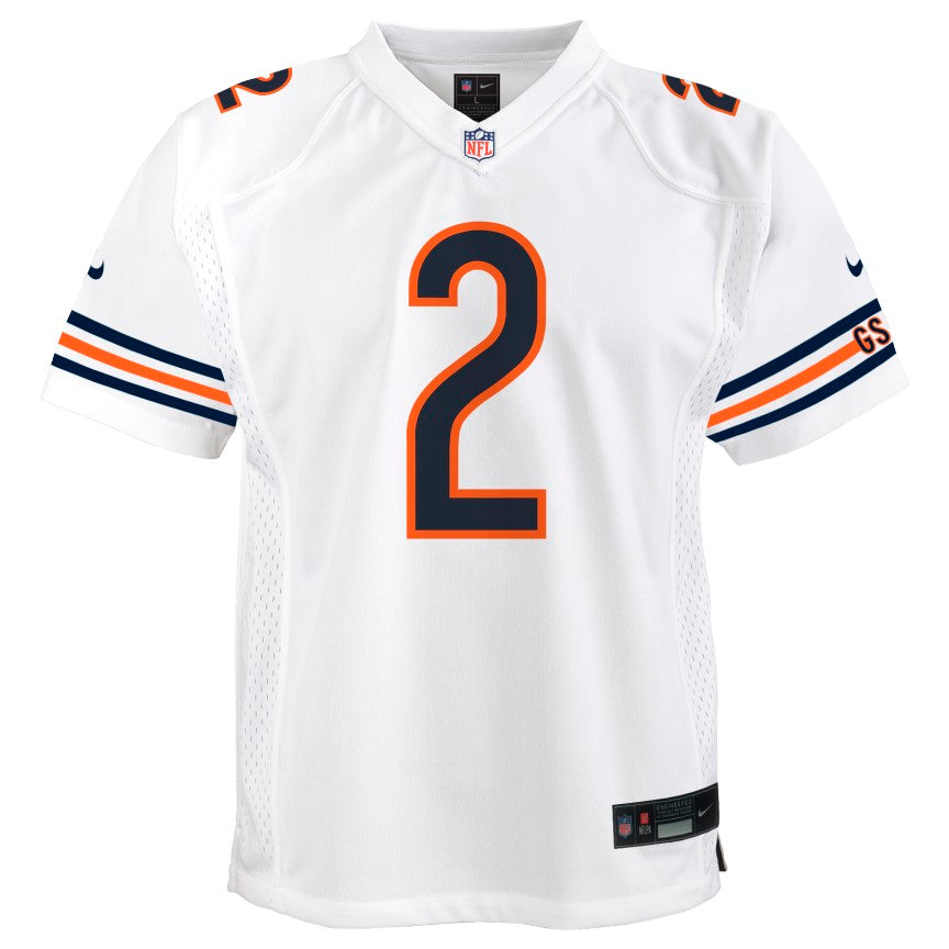 D.J. Moore Chicago Bears Nike Youth White Game Jersey