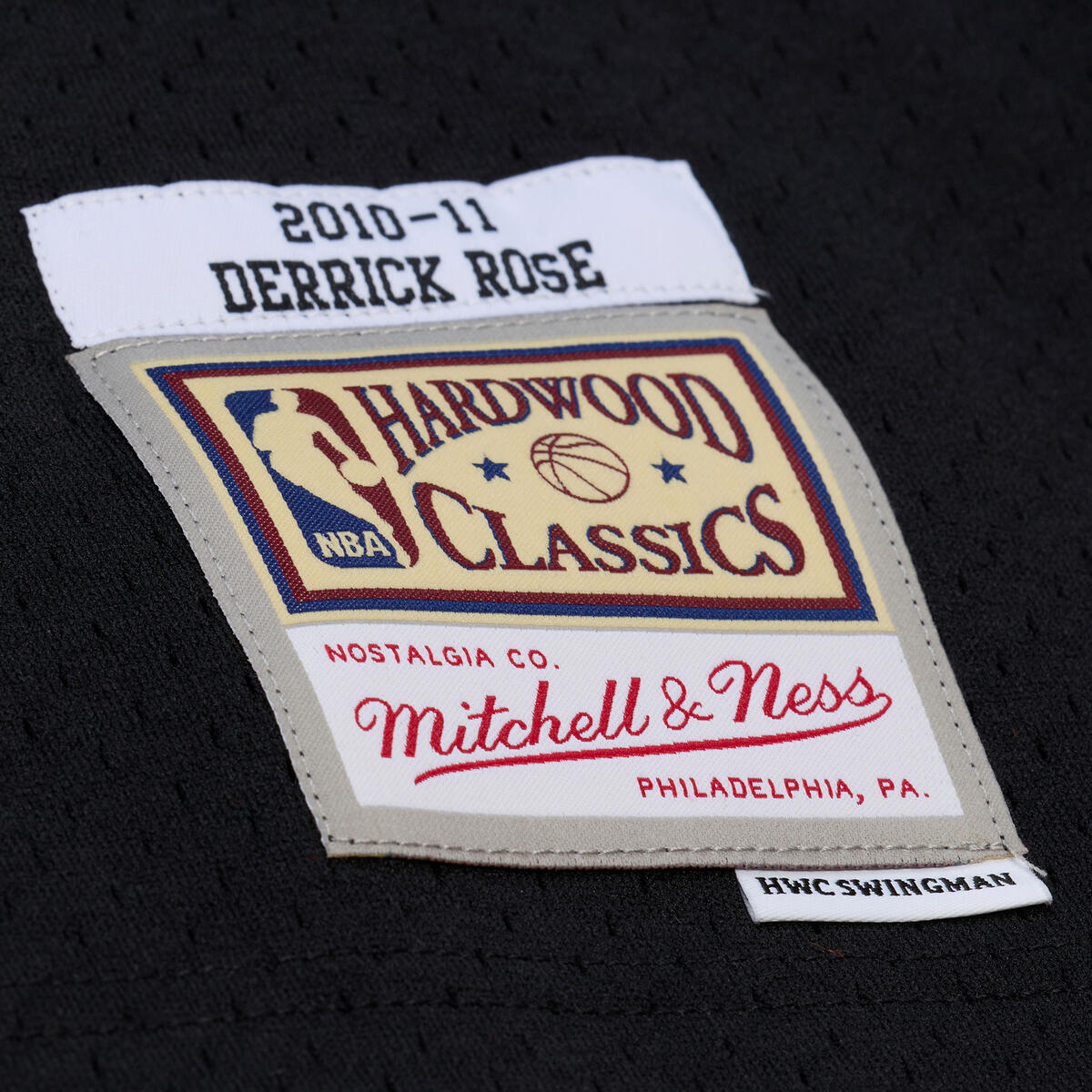 Derrick Rose Chicago Bulls Mitchell & Ness Black Swingman Jersey