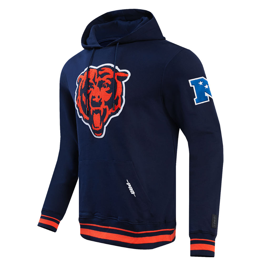 Chicago Bears Pro Standard Retro Classic Navy Hoodie – Clark Chicago Bears Pro Standard Retro Classic Navy Hoodie – Clark
