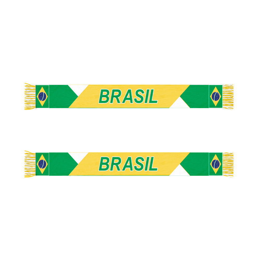 FIFA World Cup 2026 Brazil Soccer Scarf