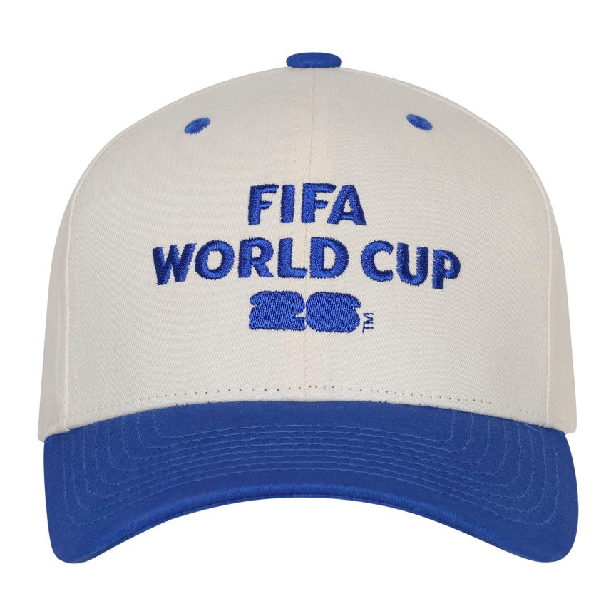 【現地購入】FIFA World Cup 26 3カ国　キャップ 帽子ブルーW杯 FIFA World Cup 2026 White/Blue Adjustable Hat – Clark Street Sports