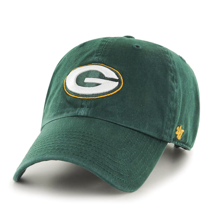 Green Bay Packers Green '47 Clean Up Adjustable Hat – Clark Street