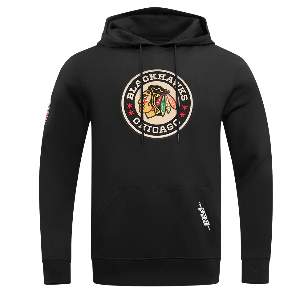 Chicago Blackhawks Retro Winter Classic high quality Logo CCM Pro Full Zip Hoodie Men’s Large