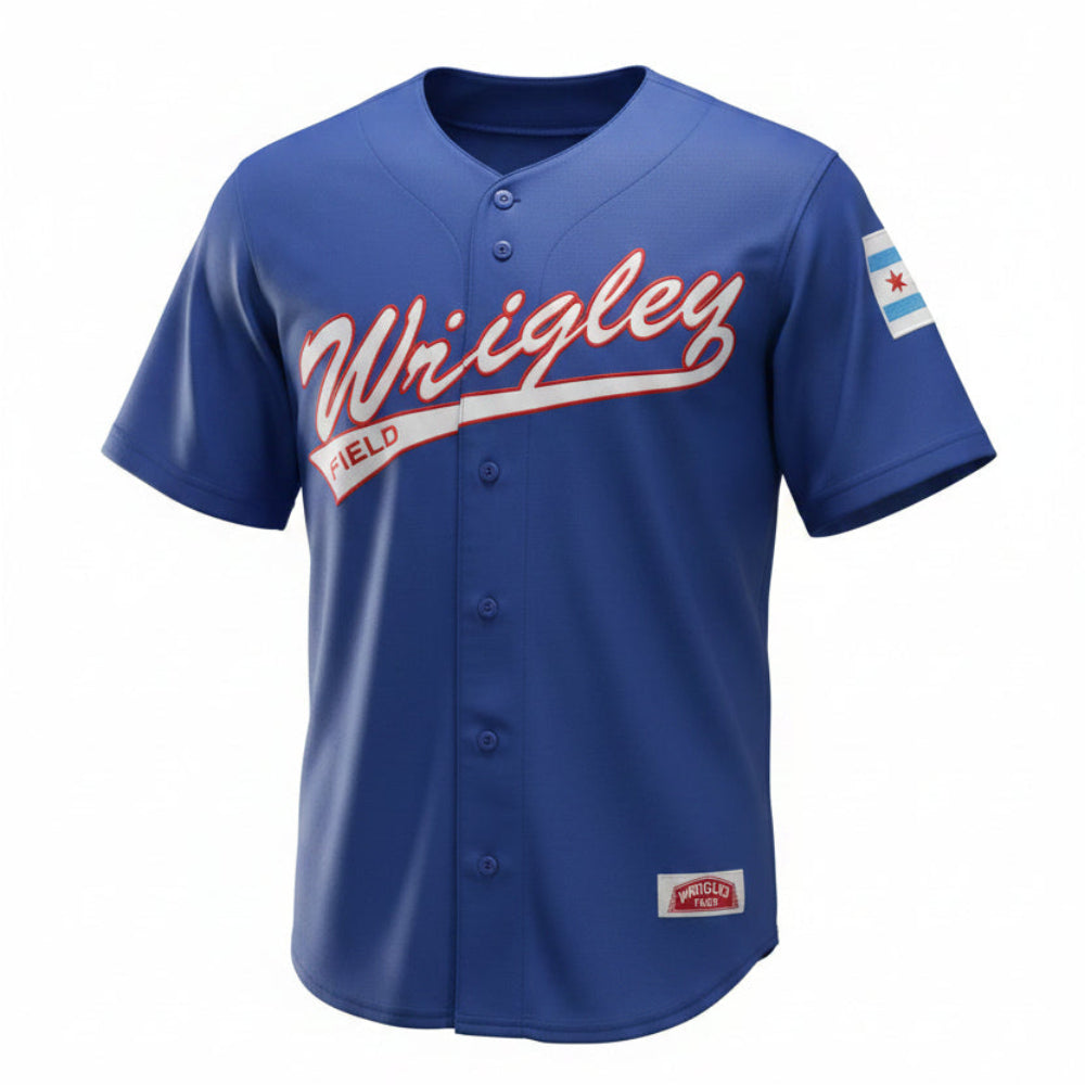 Wrigley Field Royal Jersey