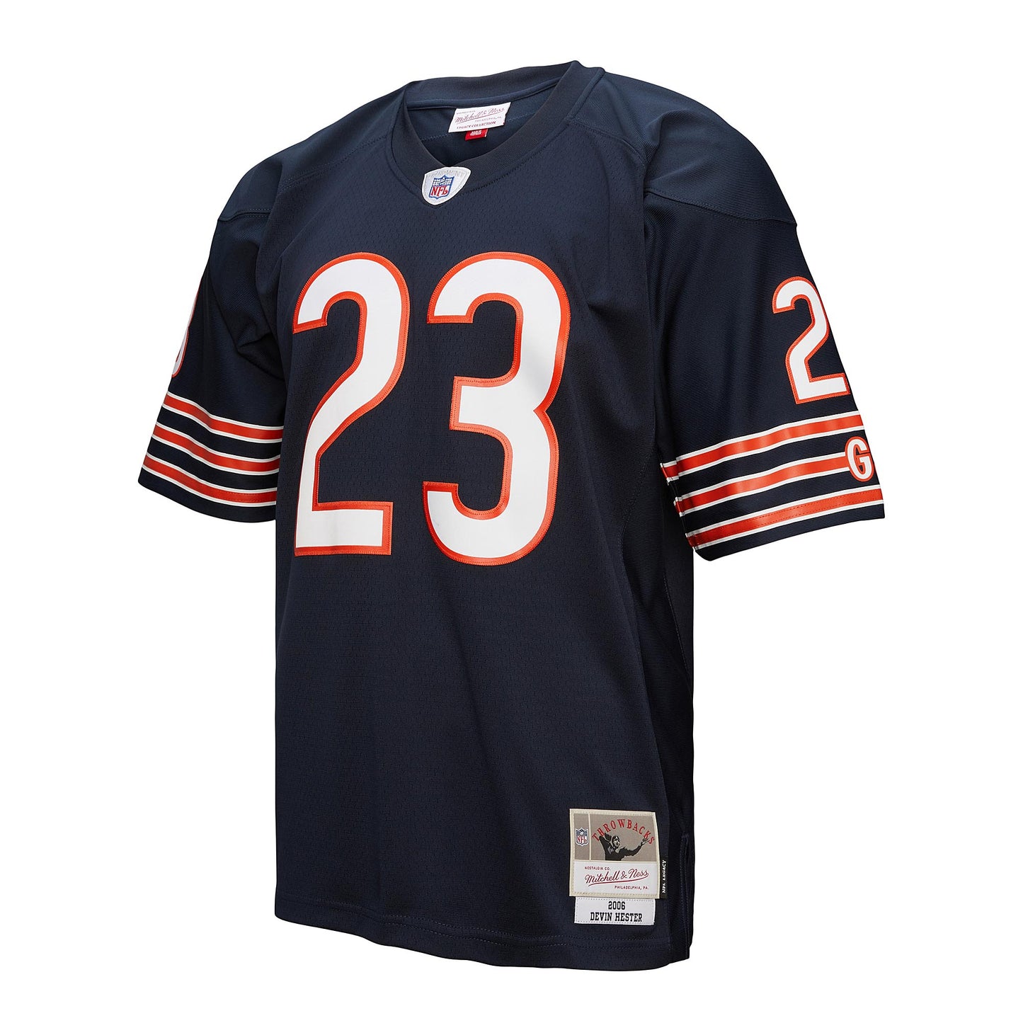 Devin Hester #23 Chicago Bears Navy Mitchell & Ness Replica Jersey