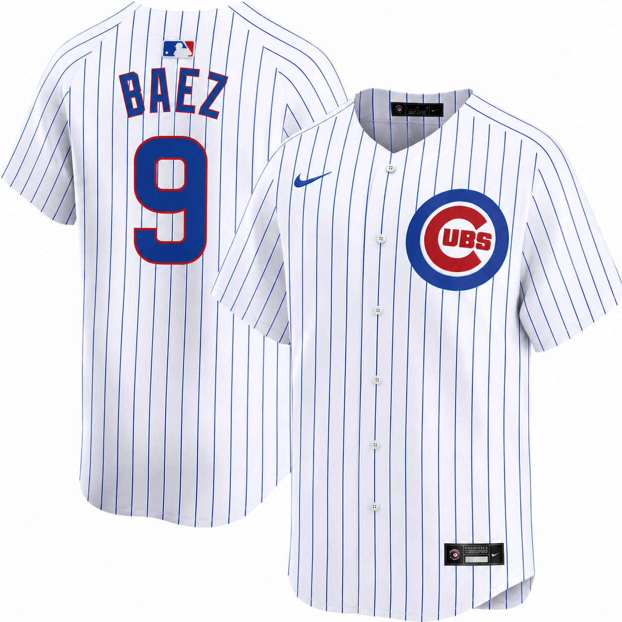 Javier Baez Chicago Cubs Nike Men's Replica Home Jersey