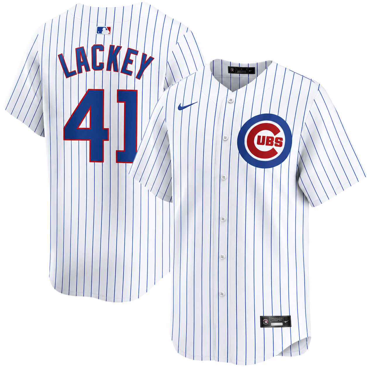 John Lackey Chicago Cubs Nike Men's Replica Home Jersey
