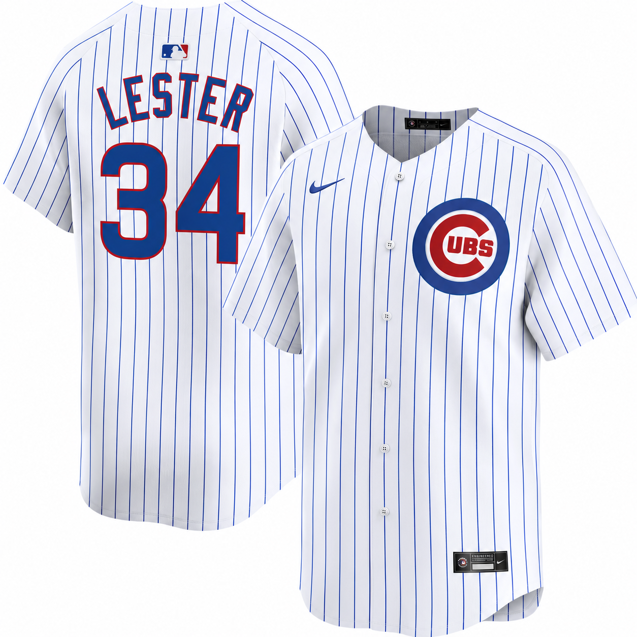 Jon Lester Chicago Cubs Nike Men's Replica Home Jersey