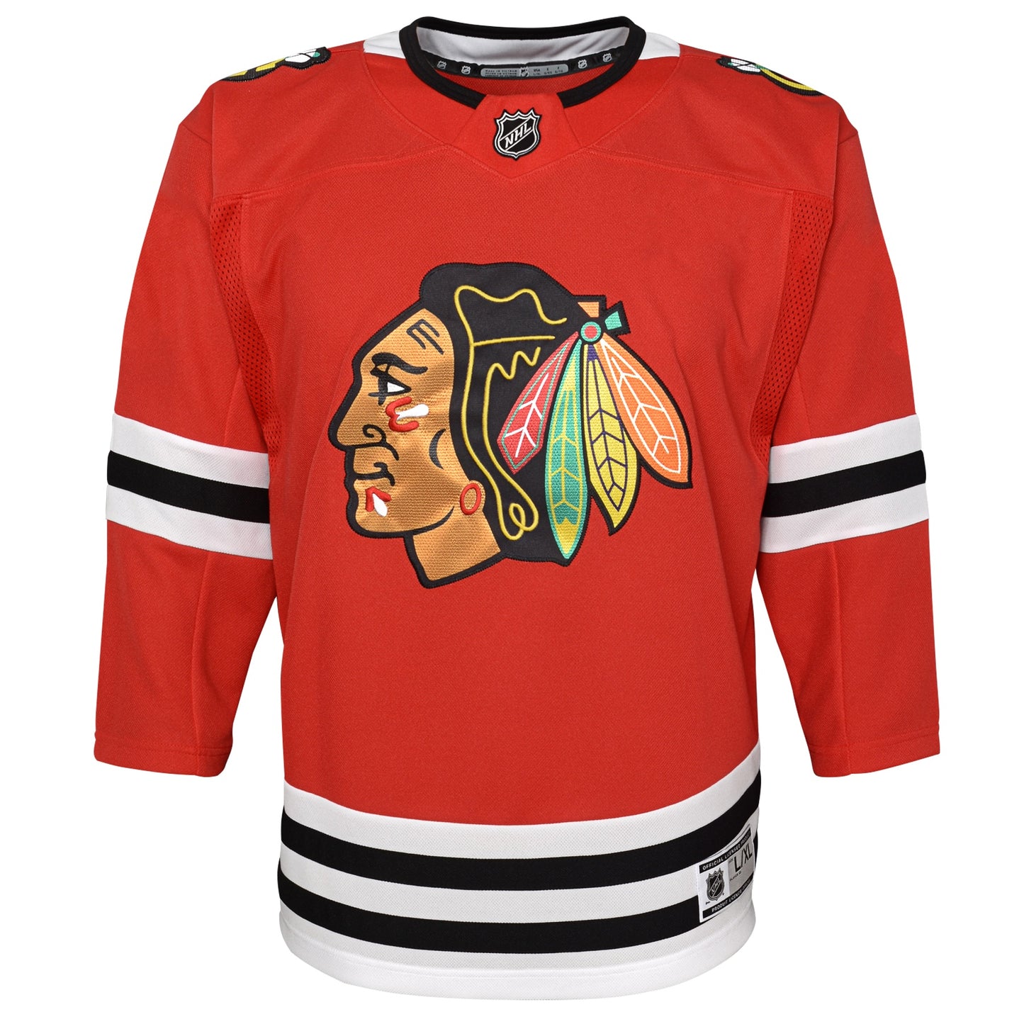 Chicago Blackhawks Red Home Premier Youth Jersey