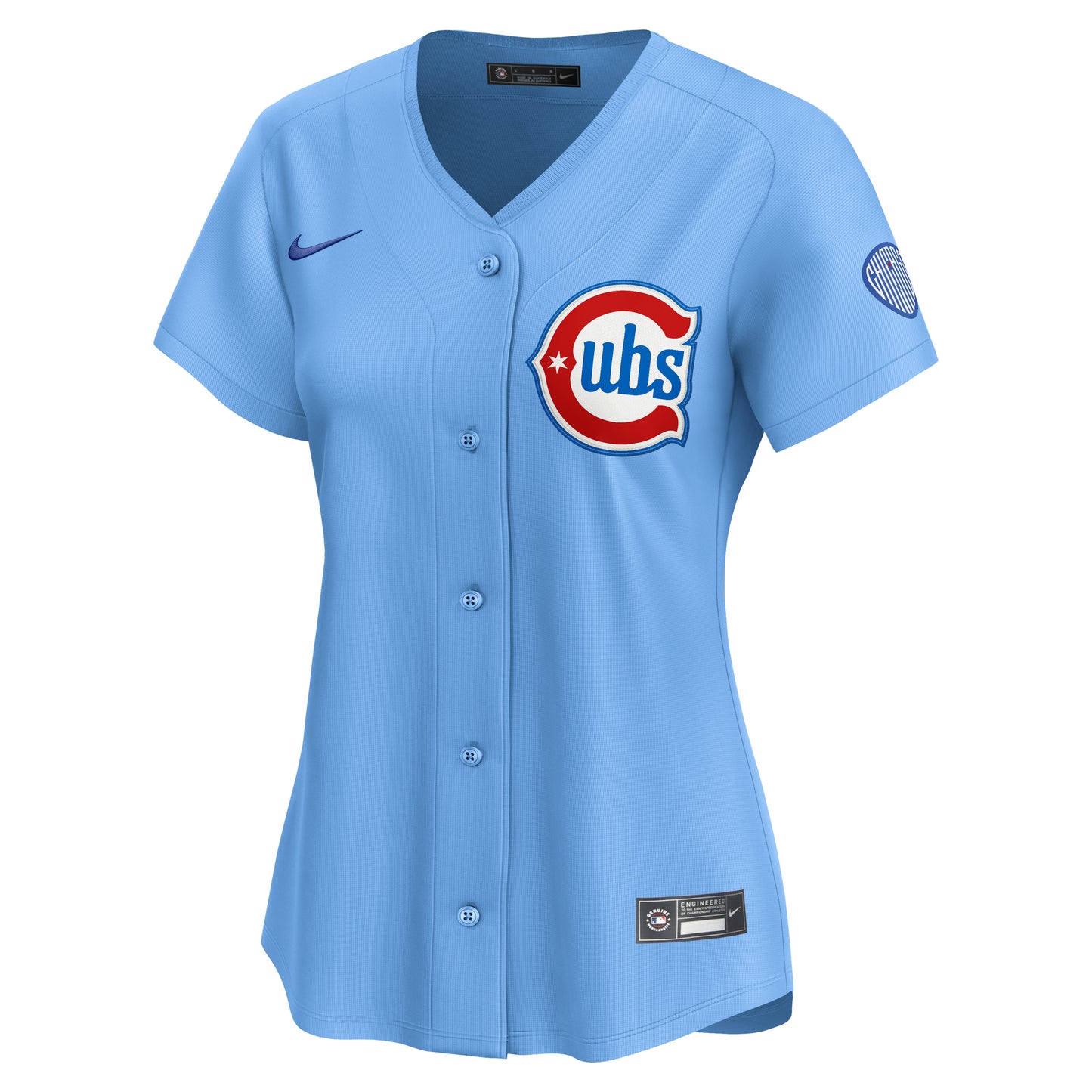 Chicago Cubs Nike Women's Baby Blue 2nd Alternate Limited Jersey