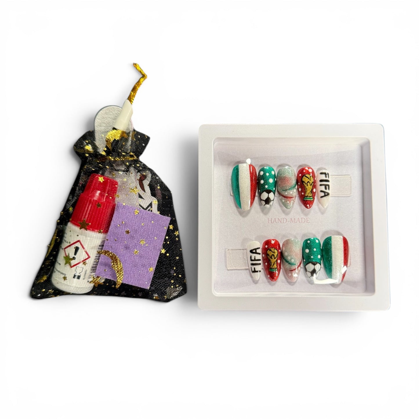 Mexico World Cup 2026 OSFM Nail Set