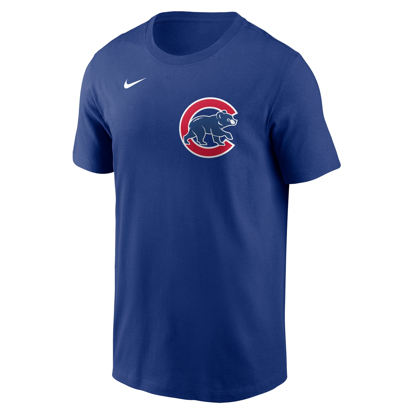 Dansby Swanson #7 Chicago Cubs Nike Royal Player T-Shirt