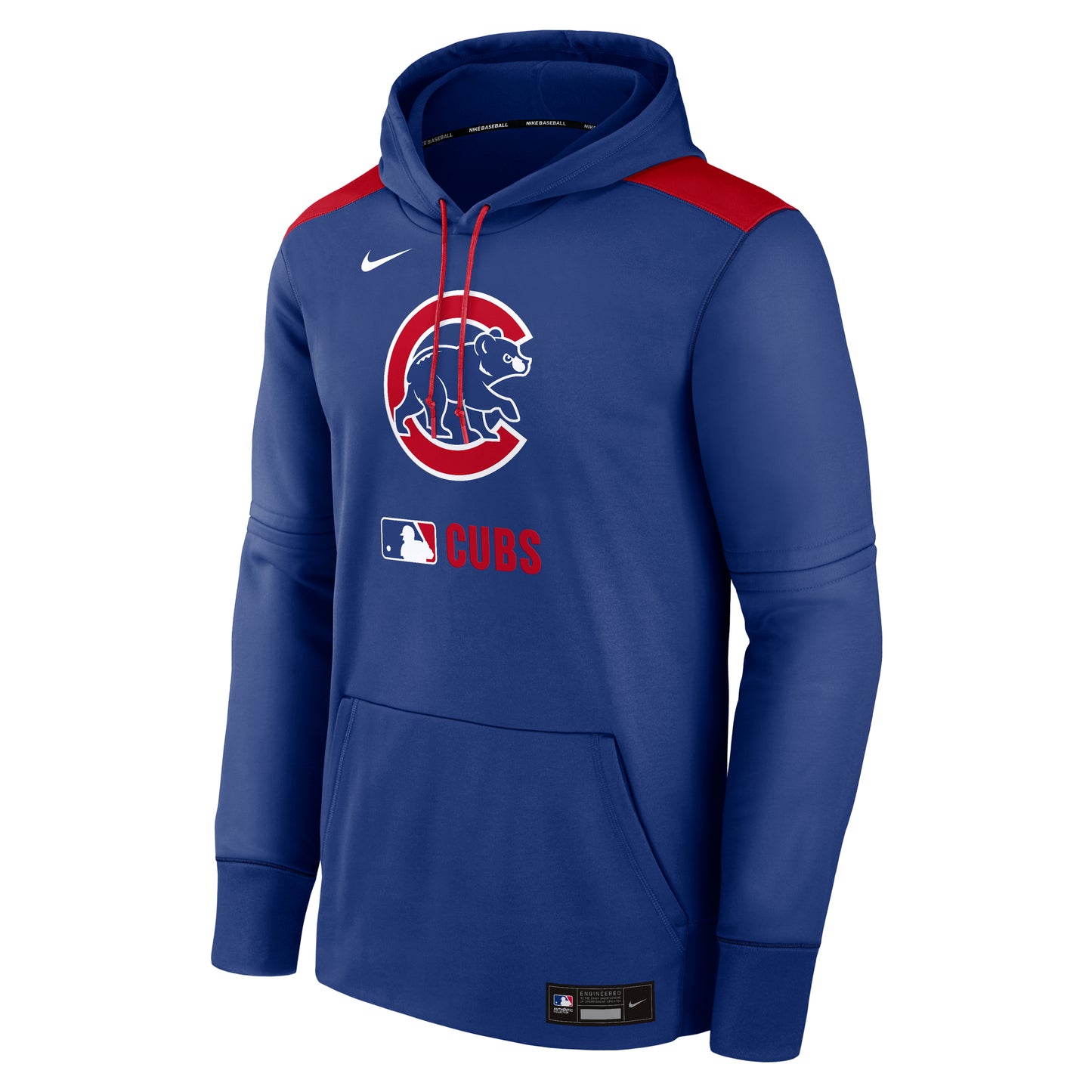Chicago Cubs Nike 2025 Authentic Collection Royal Pullover Hoodie