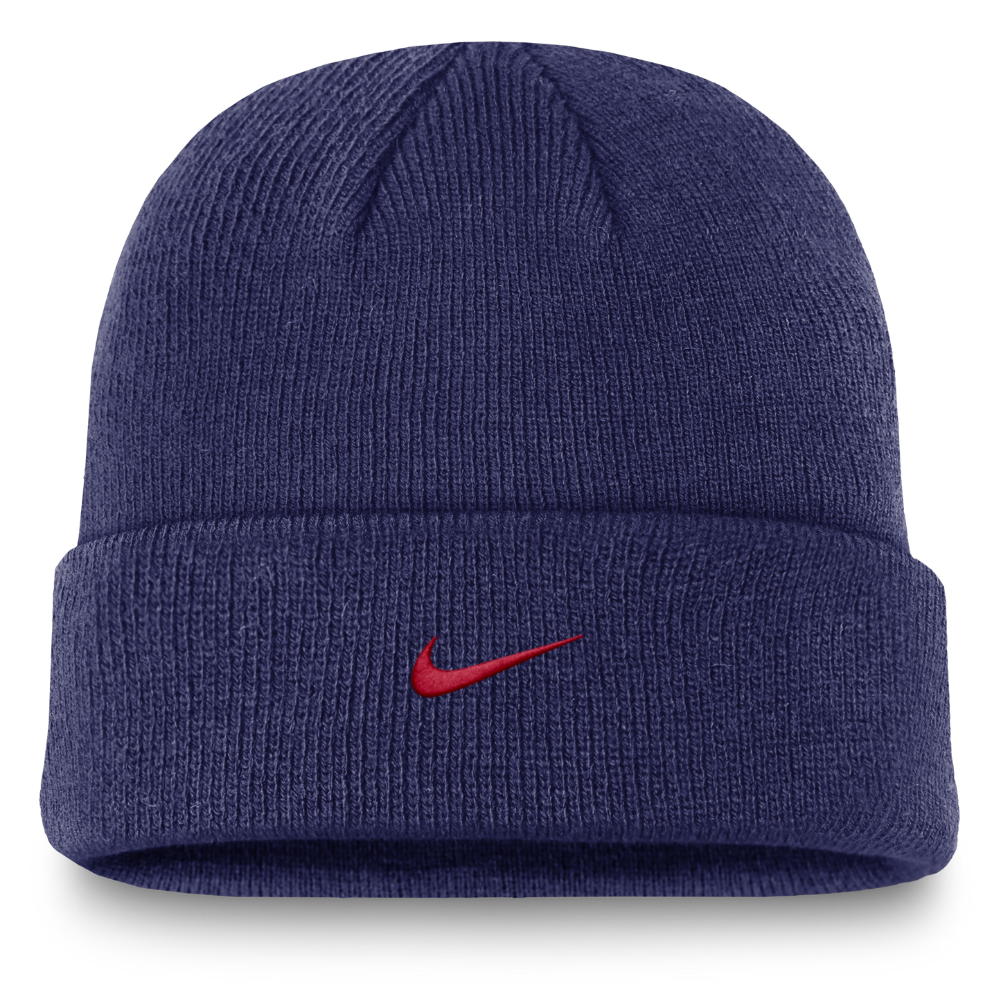 Chicago Cubs Nike Cuffed Blue Beanie C Logo Winter 2024 Knit Hat