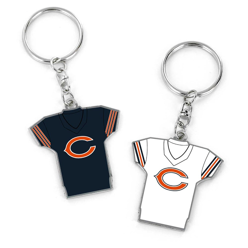 Chicago Bears Aminco Home/Road Reversible Jersey Keychain