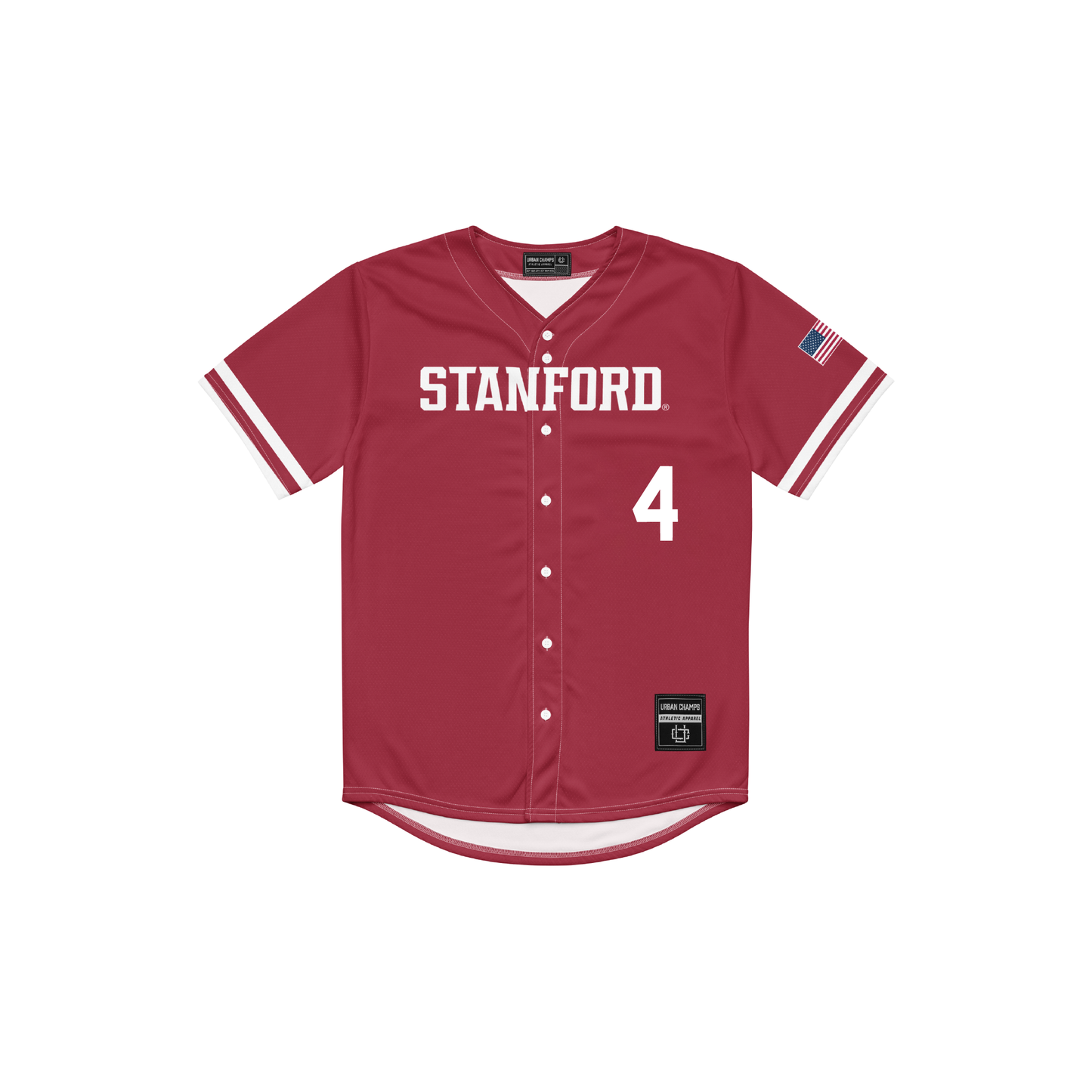 Nico Hoerner Chicago Cubs Stanford University Baseball Jersey
